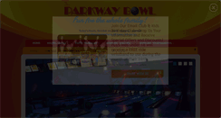 Desktop Screenshot of parkwaybowl.com